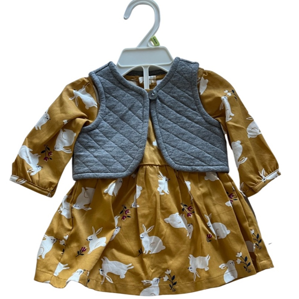 Bunny dress w/ vest